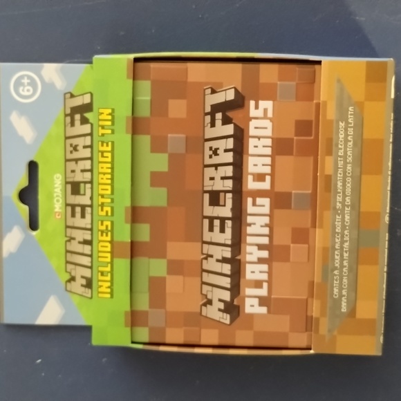 Minecraft playing cards in tin nib - Picture 1 of 4